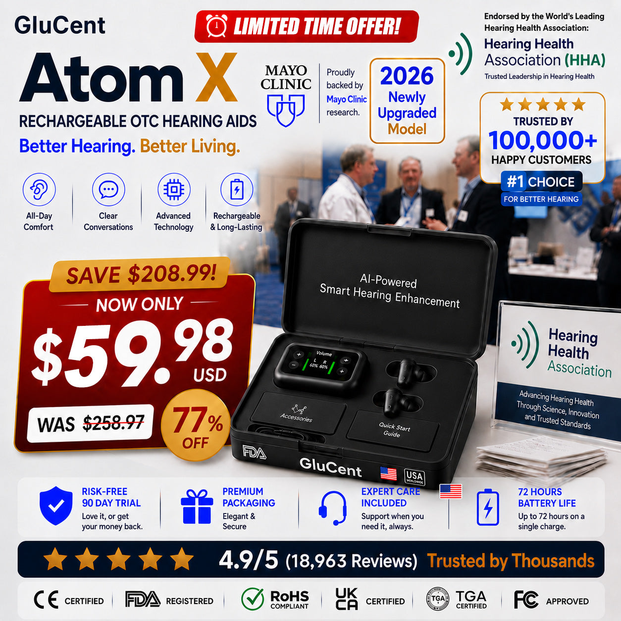 🏆2026 Next-Generation Hearing Solution 👂