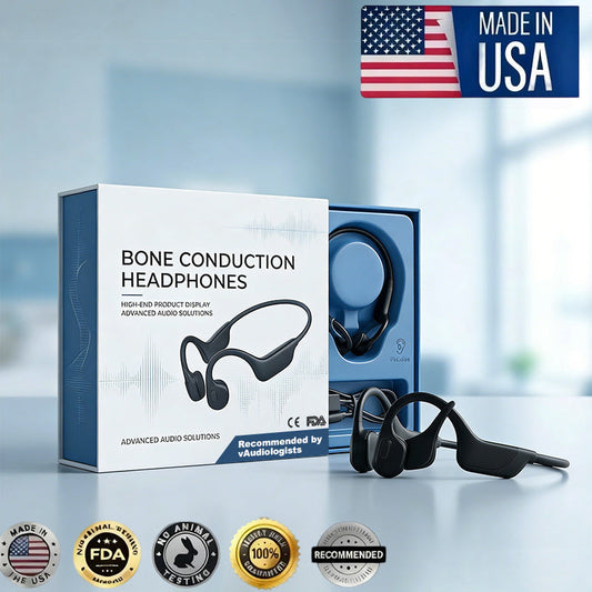 🏆Flash Sale⚡ 50K+ SOLD! Almost Gone-🔥Still Struggling to Hear Clearly? Try This Open-Ear Bone Conduction Headset