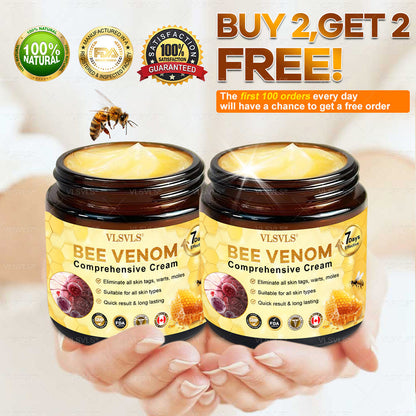 VLSVLS® Bee Venom Comprehensive Cream  👑👑👑LAST DAY 80% OFF (Sagging Skin, Fine Lines, Loss of Firmness, Flat Bust, Drooping Hips, and More💎)