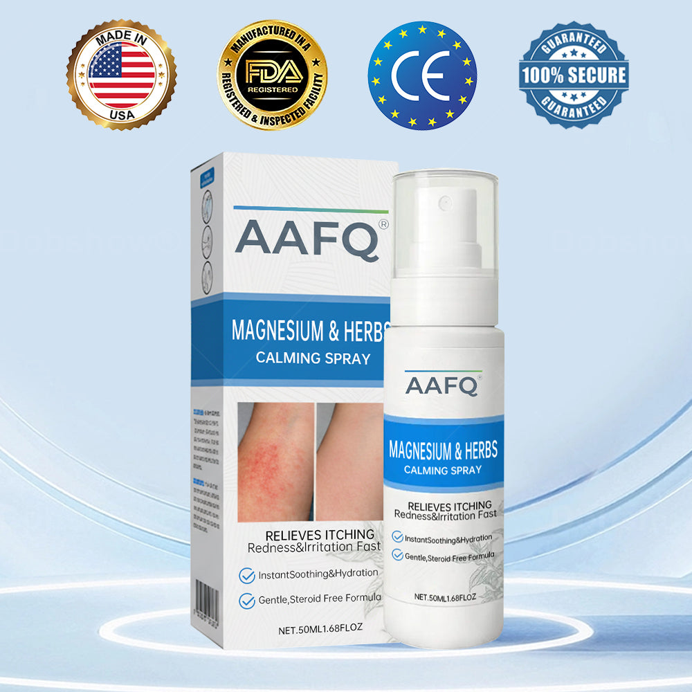 🔥Final 3 Hours: 60% OFF:AAFQ® Magnesium & Herbs Calming Spray
