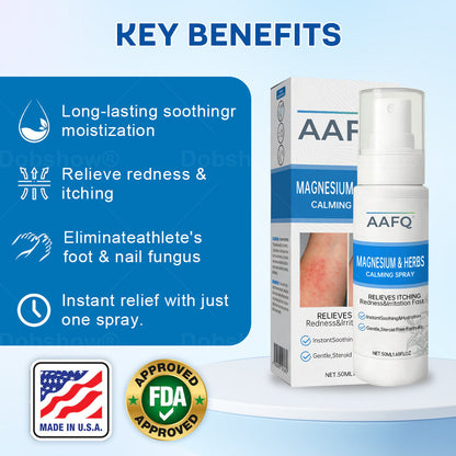 🔥Final 3 Hours: 60% OFF:AAFQ® Magnesium & Herbs Calming Spray