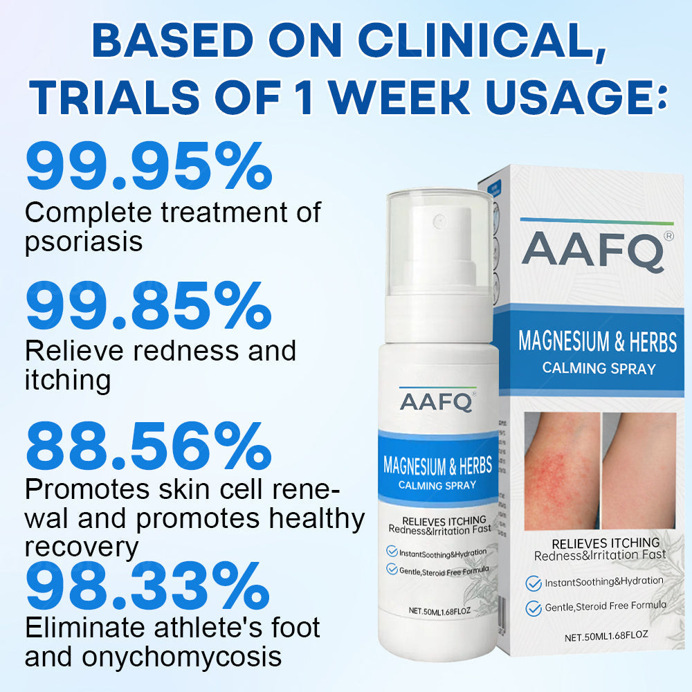 🔥Final 3 Hours: 60% OFF:AAFQ® Magnesium & Herbs Calming Spray