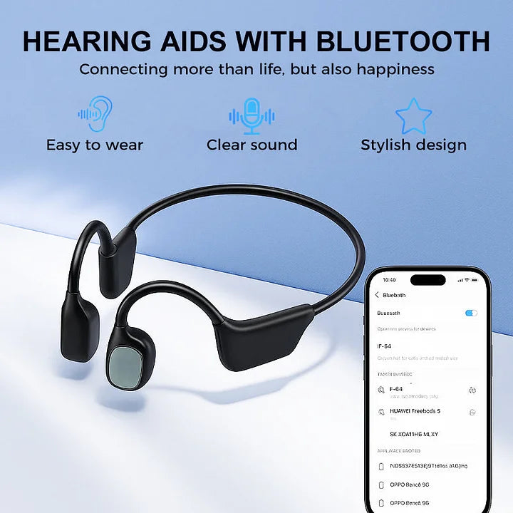 🏆Flash Sale⚡ 50K+ SOLD! Almost Gone-🔥Still Struggling to Hear Clearly? Try This Open-Ear Bone Conduction Headset