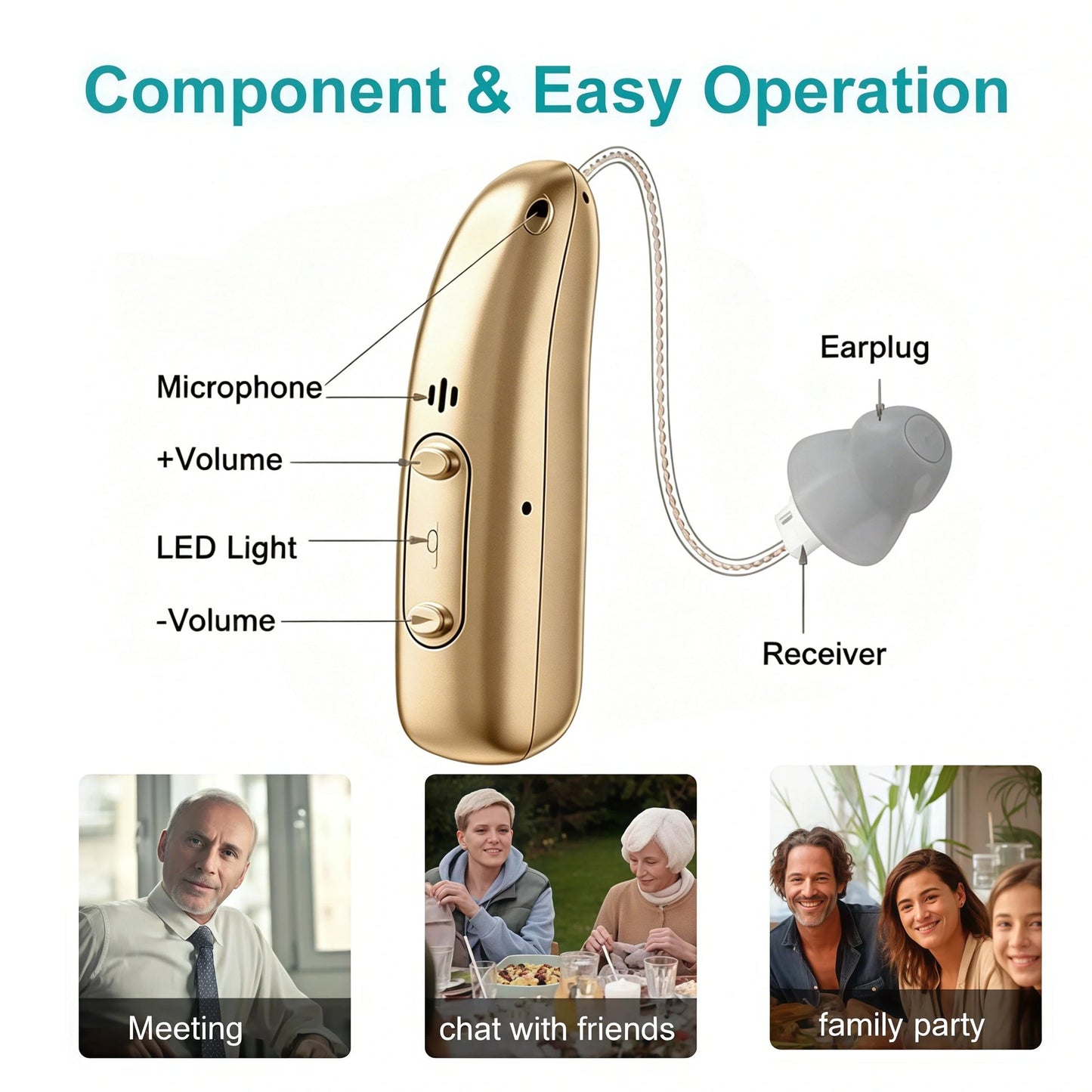 🏆 2026 Best Seller - Pryxo™ Smart hearing aids