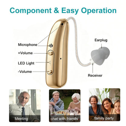 🏆 2026 Best Seller - Pryxo™ Smart hearing aids