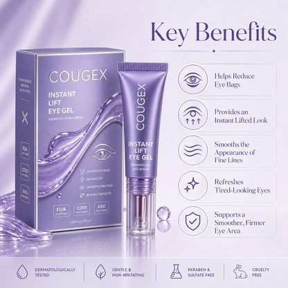 🎁Mother's Day Special 60% OFF🔥 Instant Lift Eye Gel for Puffiness, Bags & Dark Circles(𝑽𝒊𝒔𝒊𝒃𝒍𝒆 𝑹𝒆𝒔𝒖𝒍𝒕𝒔 𝒊𝒏 𝑱𝒖𝒔𝒕 5 𝑴𝒊𝒏𝒖𝒕𝒆𝒔)