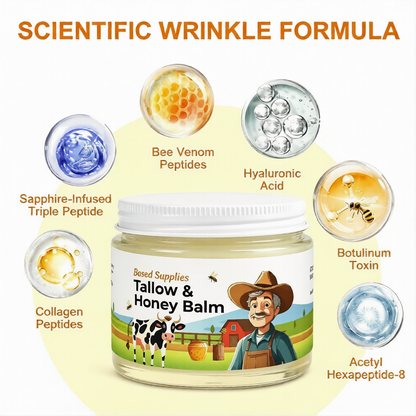 👨‍⚕️Clinically tested collagen repair system 🎁Tallow & Honey Balm- Last Day Promotion 70% OFF