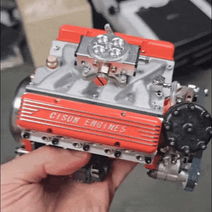 🎁 Warehouse Clearance🏆 10,000 Sold This Week✨ - Gasoline OHV V8 Small-block Engine Model Kits